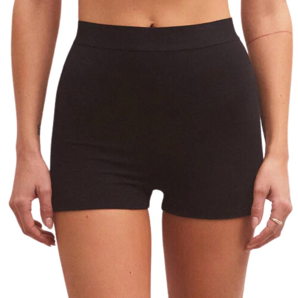 NEW Z SUPPLY women's everyday lounge bike short in black